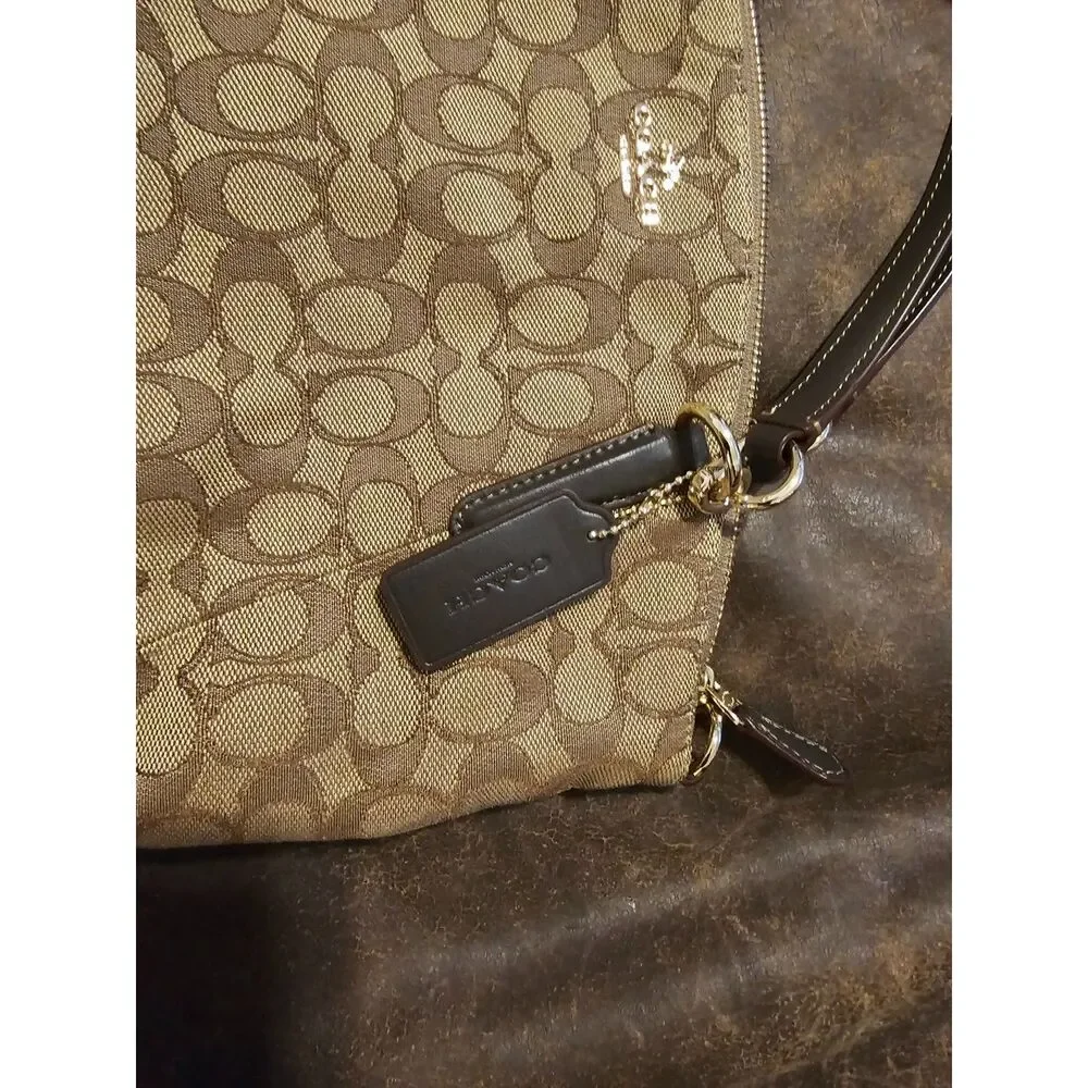COACH Signature Kelsey Satchel - Picture 5 of 9